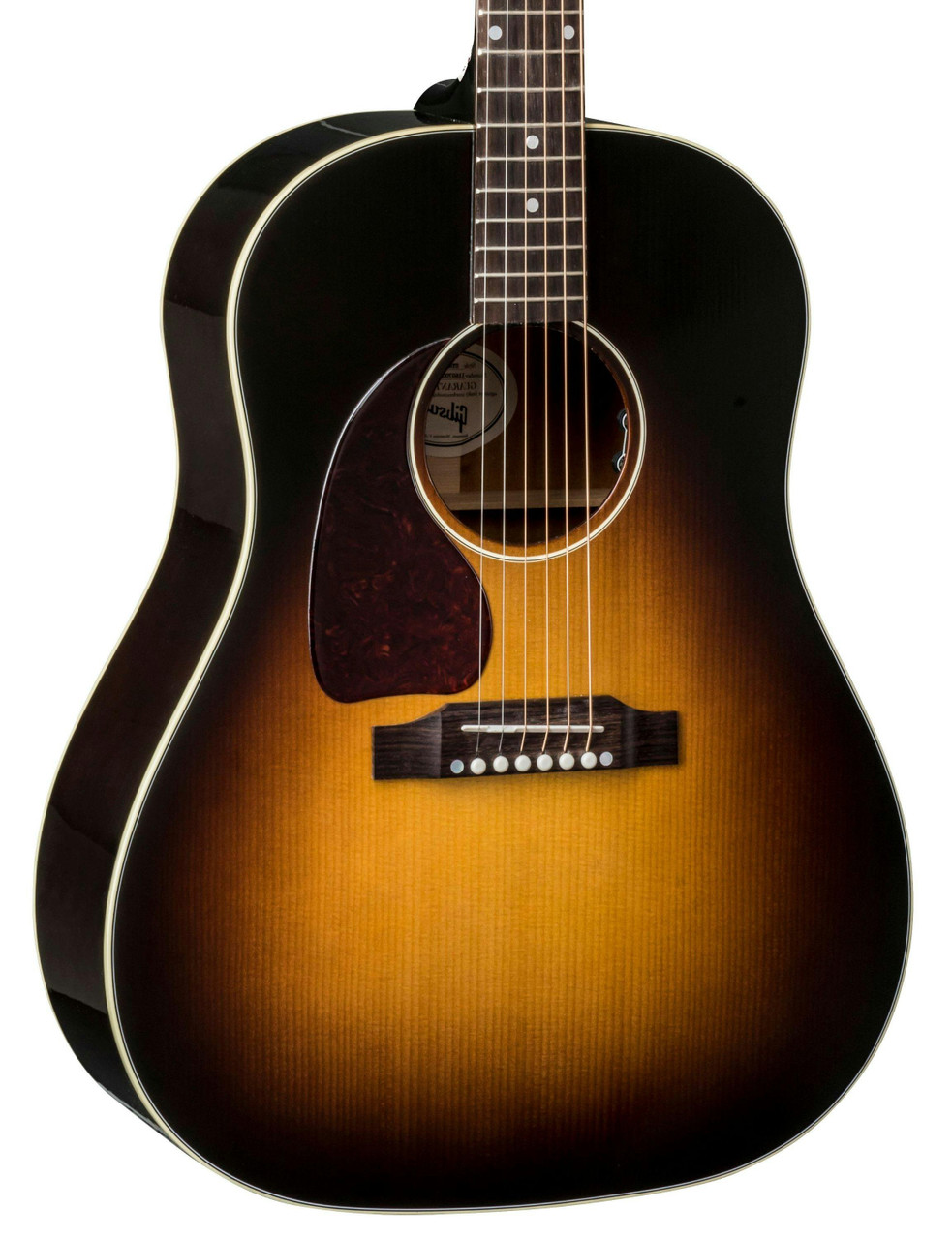 Gibson J-45 Standard Left Handed In Vintage Sunburst - Andertons